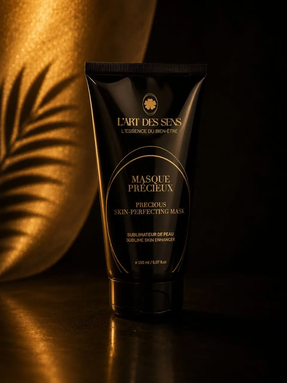 Masque Précieux L’Art des Sens — tube 150 ml, photo studio